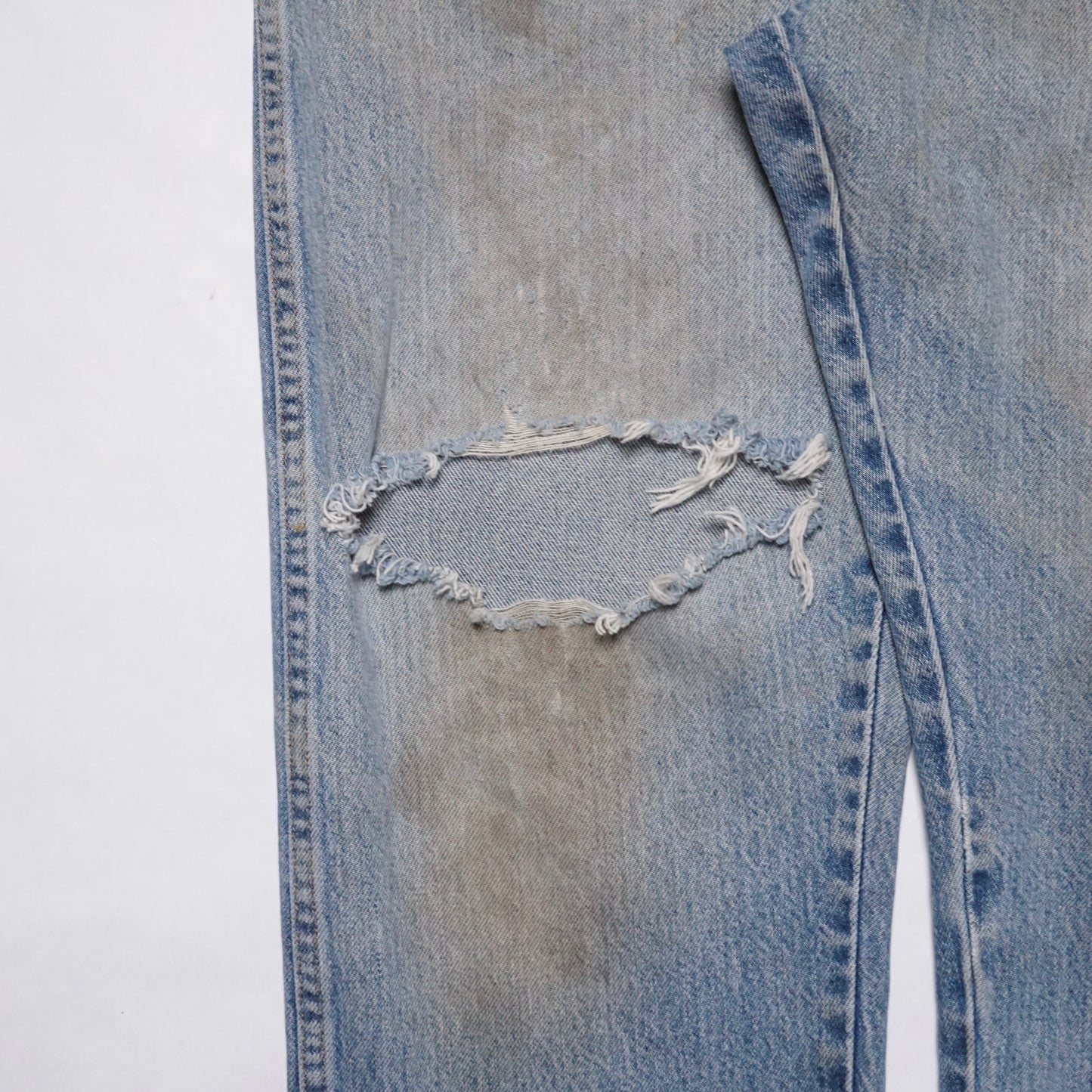 2000s Rustler Denim "Thrashed" Size: 34W/31L