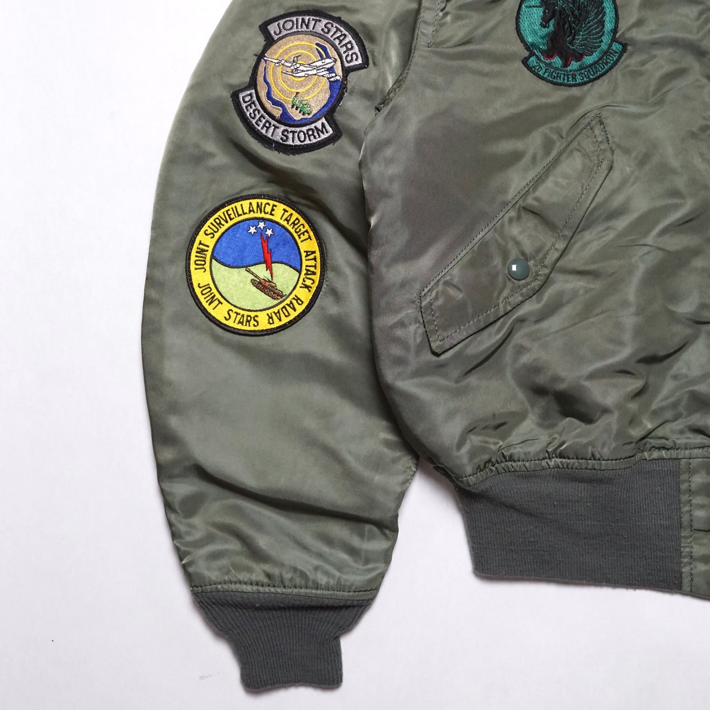 1990s Military L2-B Bomber Jacket Size: M