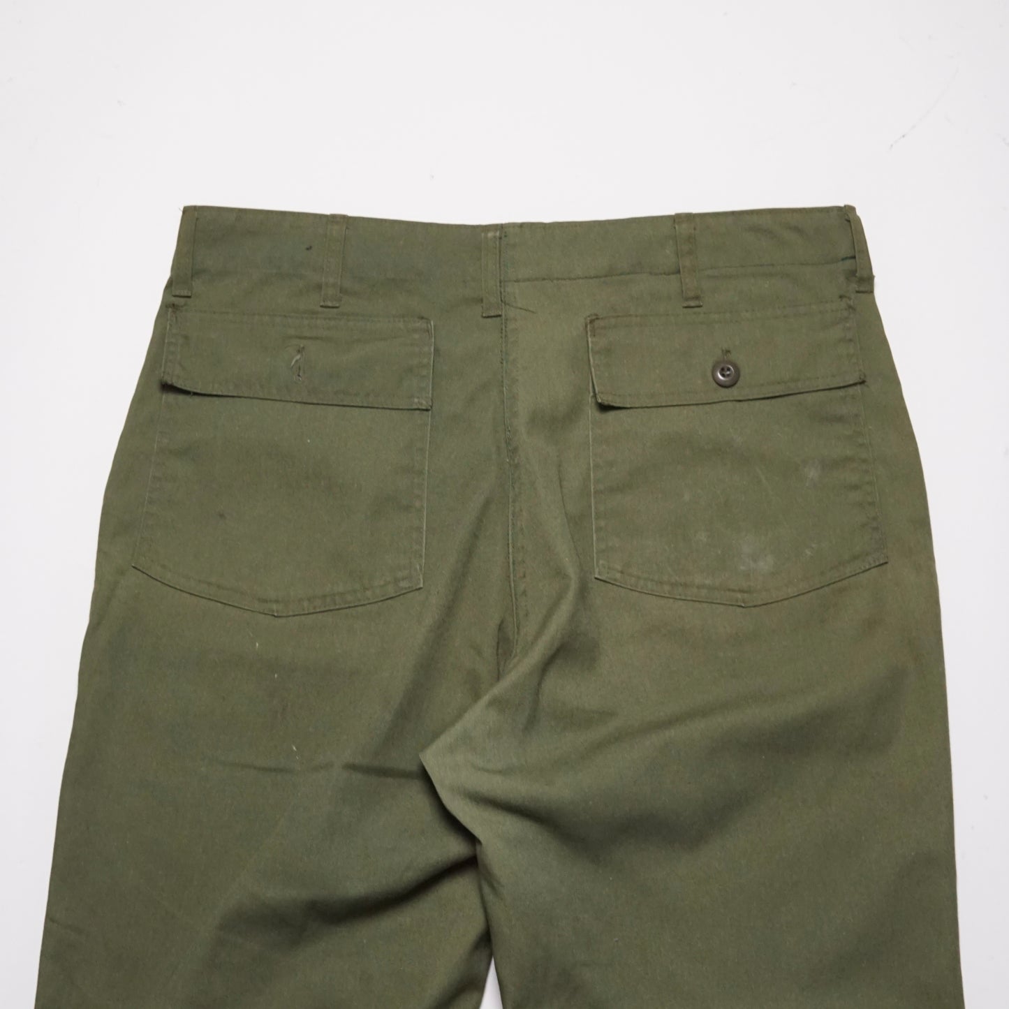 1970s Military OG-507 Fatigue Pant Size: 38W/30L