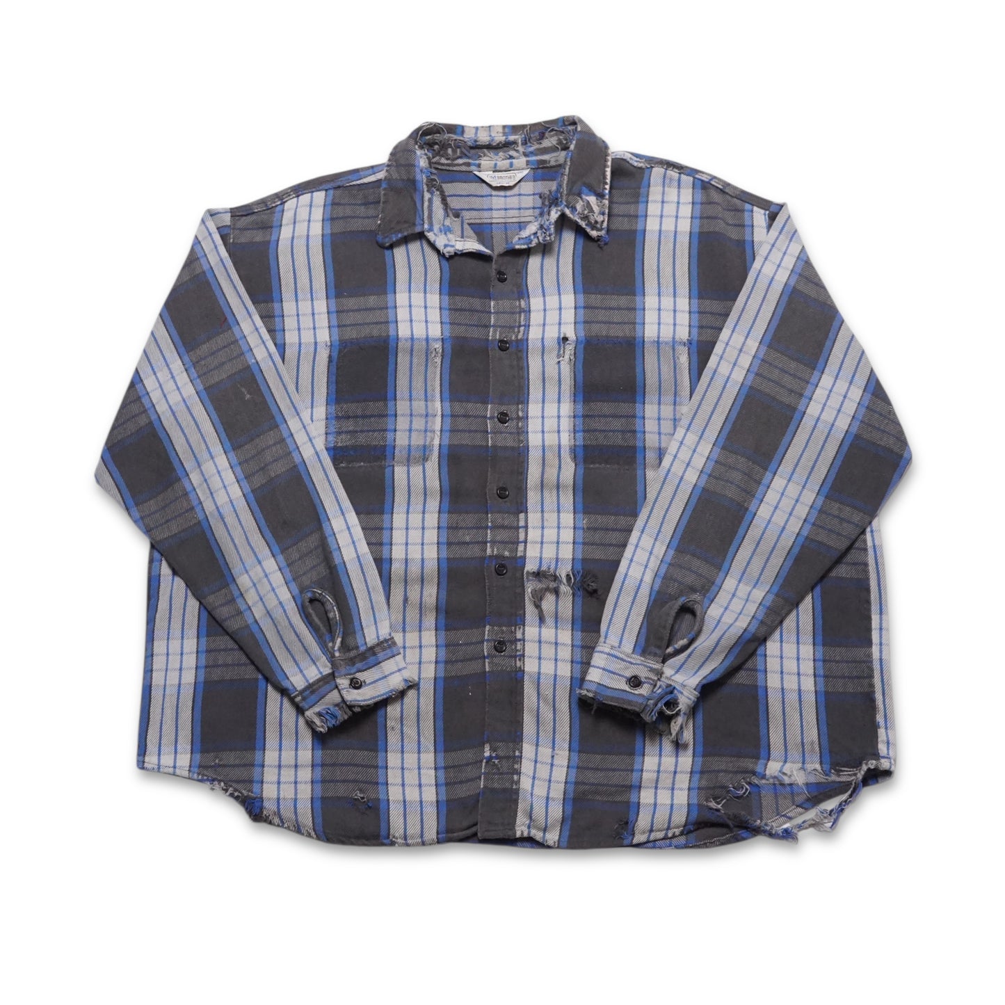 1990s Five Brothers Cotton Flannel Size: XXL