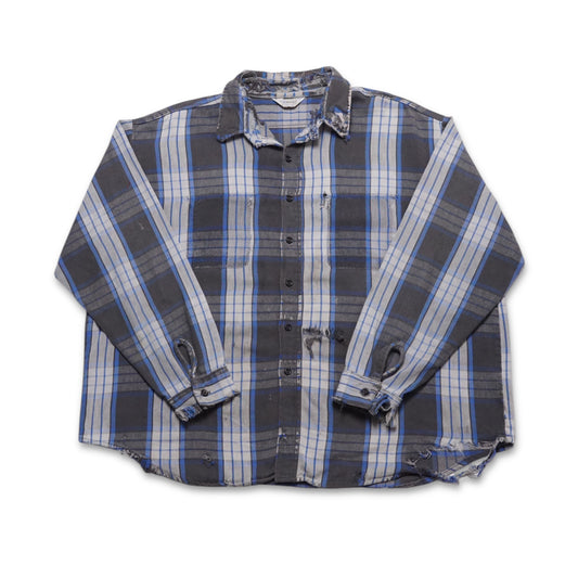 1990s Five Brothers Cotton Flannel Size: XXL