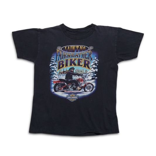 1980s Harley Davidson "Fairweather" Size: S