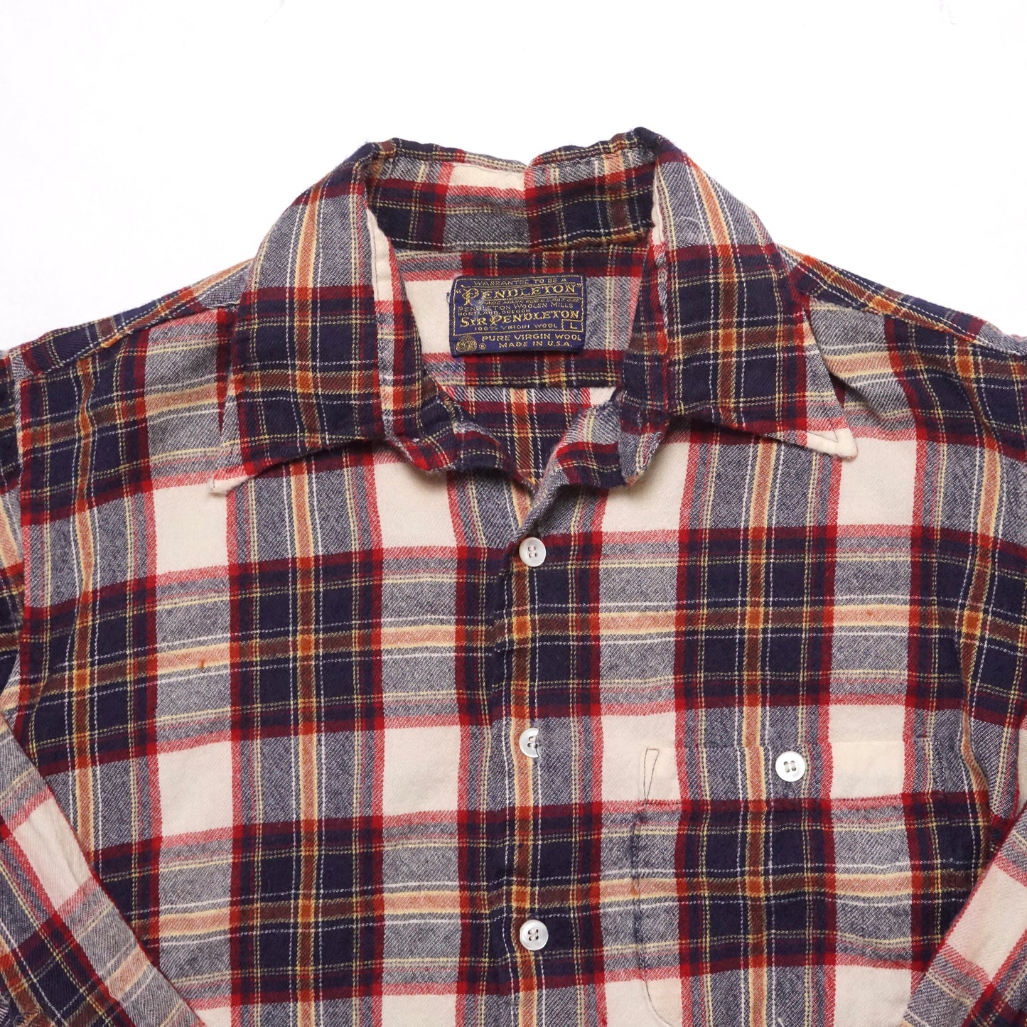 1970s Pendleton Wool Flannel Size: M