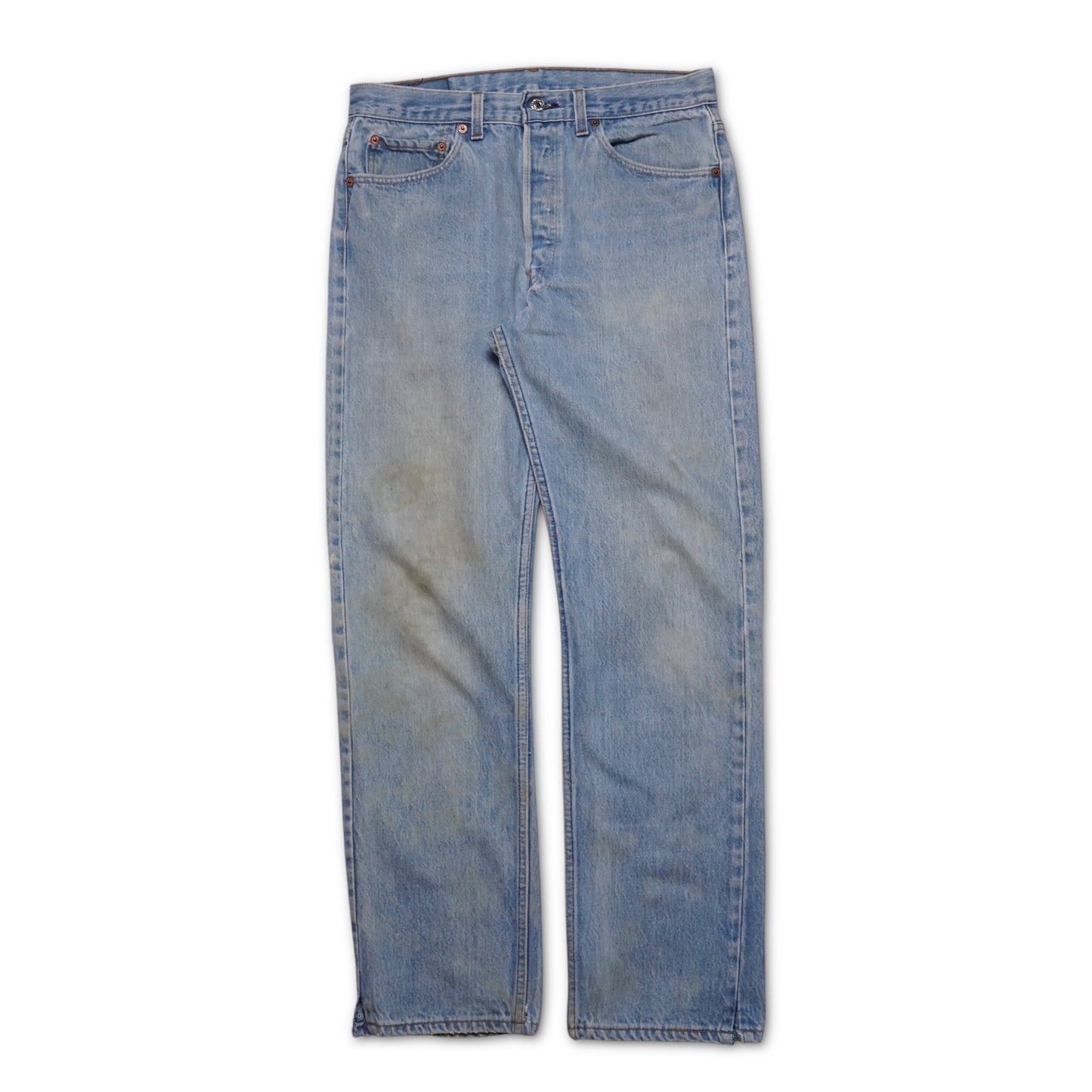 1990s Levi 501 "Oil Stains" Size: 31W/30L