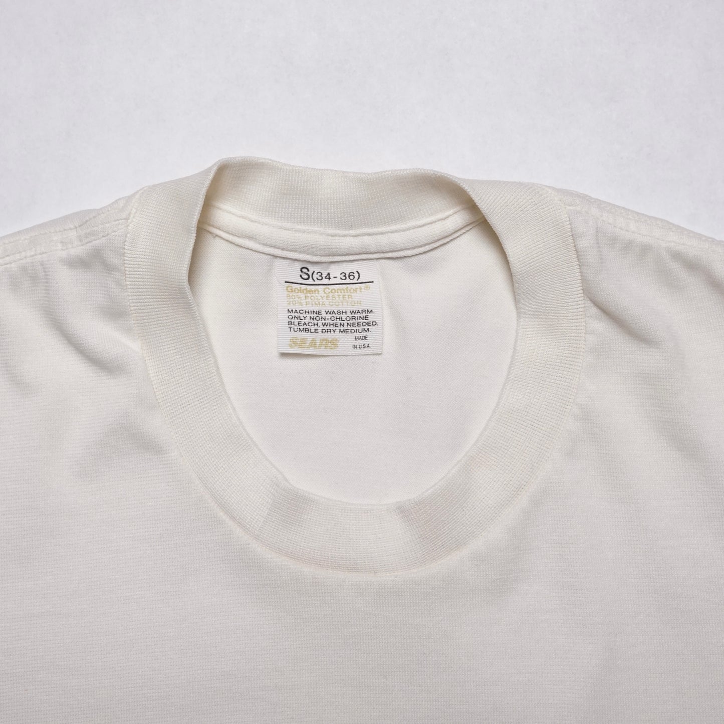 1970s Sears Blank "White" Size: XS