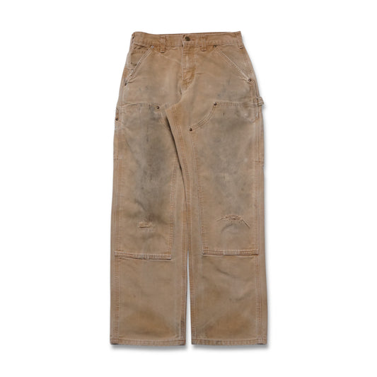 2000s Carhartt Double Knee "Khaki" Size: 28W/30L