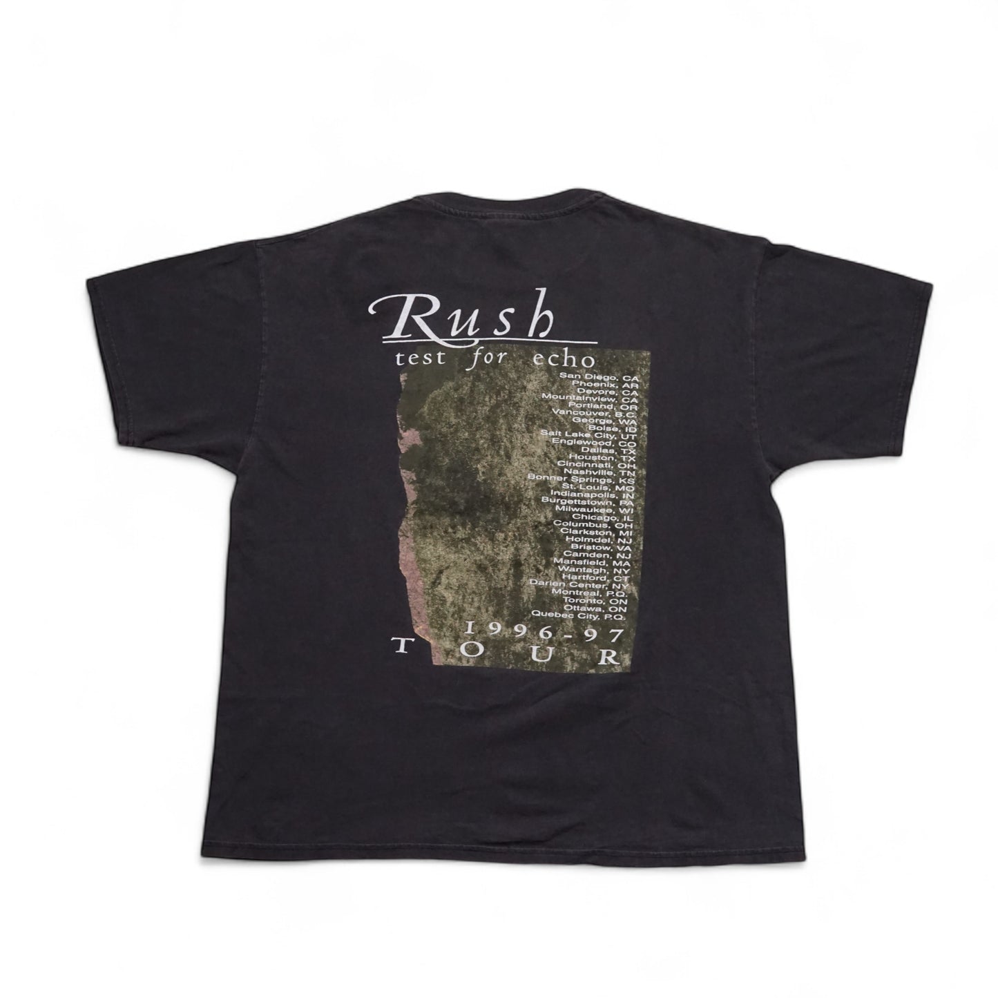 1990s Rush "Test for Echo" Size: XL