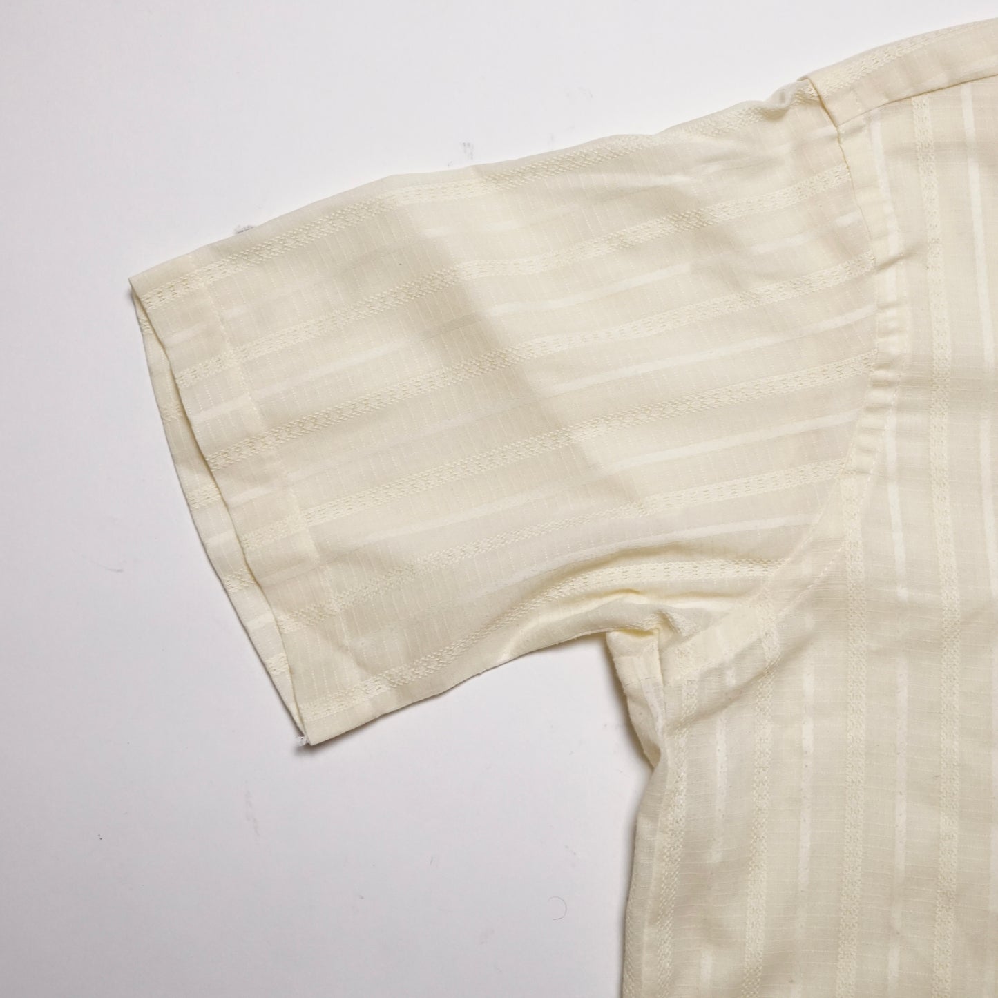 1970s Arrow Collar Shirt “Cream” Size: L/XL