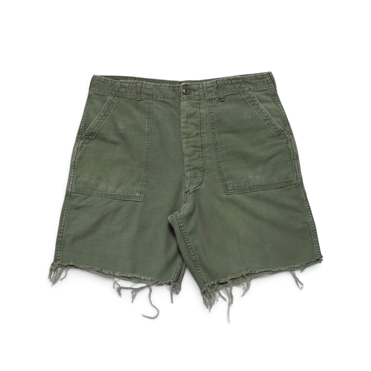 1970s Military OG-107 Cut Offs Size: 36W