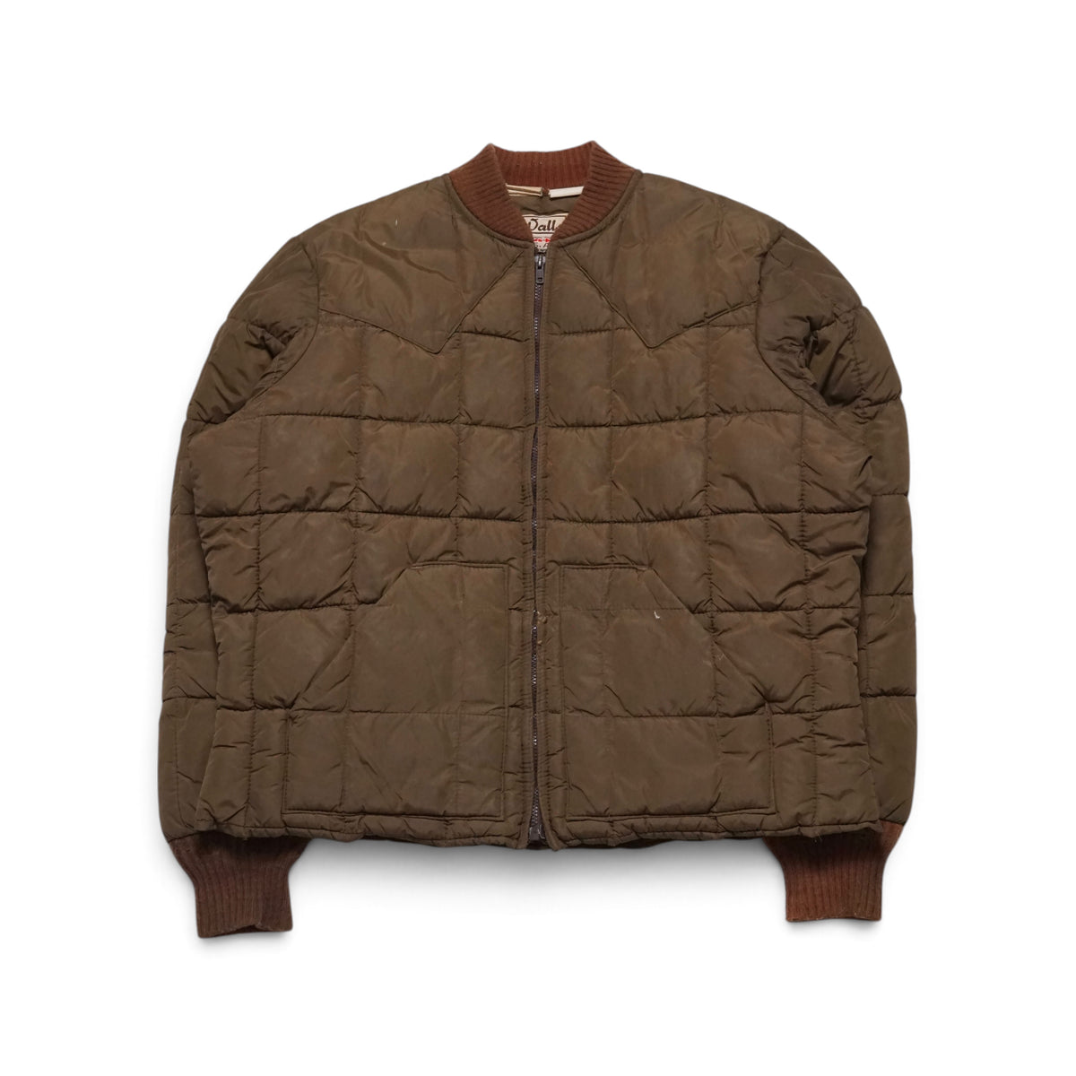 1980s Walls Puffer Jacket "Brown" Size: XL