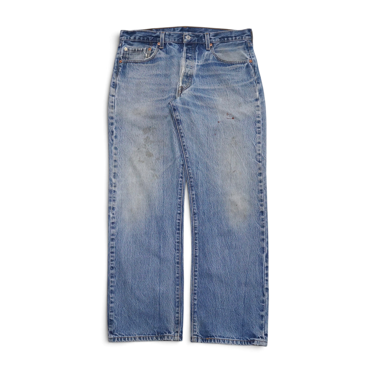 2000s Levi 501 "Oil Stains" Size: 35W/31L