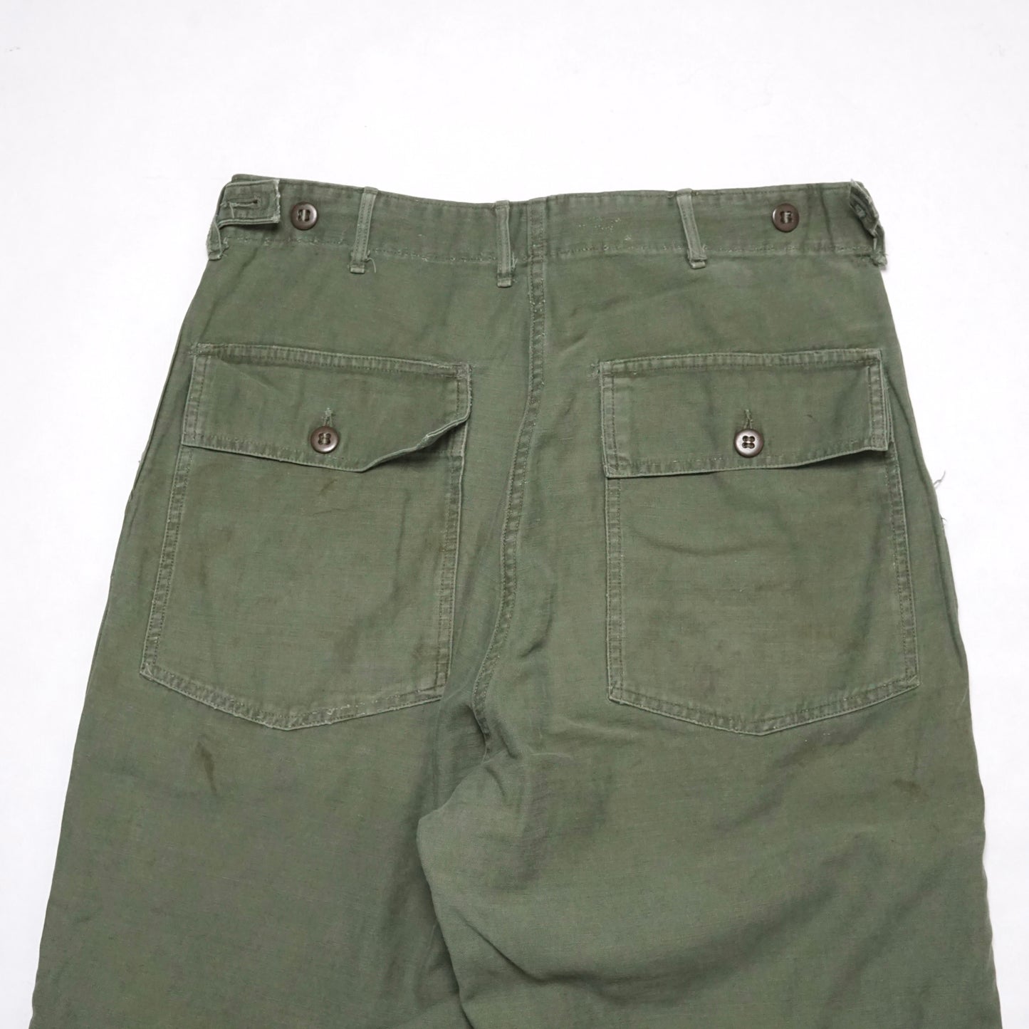 1960s Military OG-107 Fatigue Pant Size: 31W/31L
