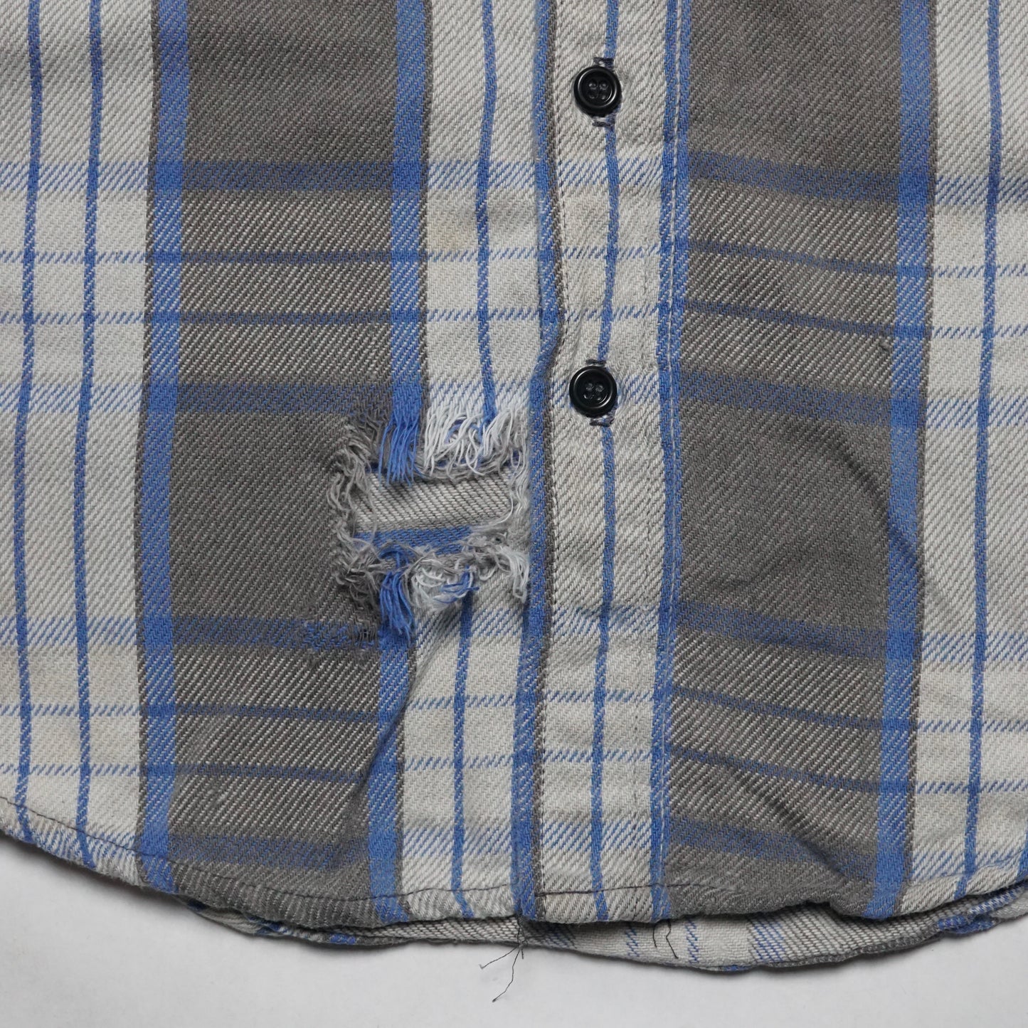 1990s Five Brothers Cotton Flannel Size: S