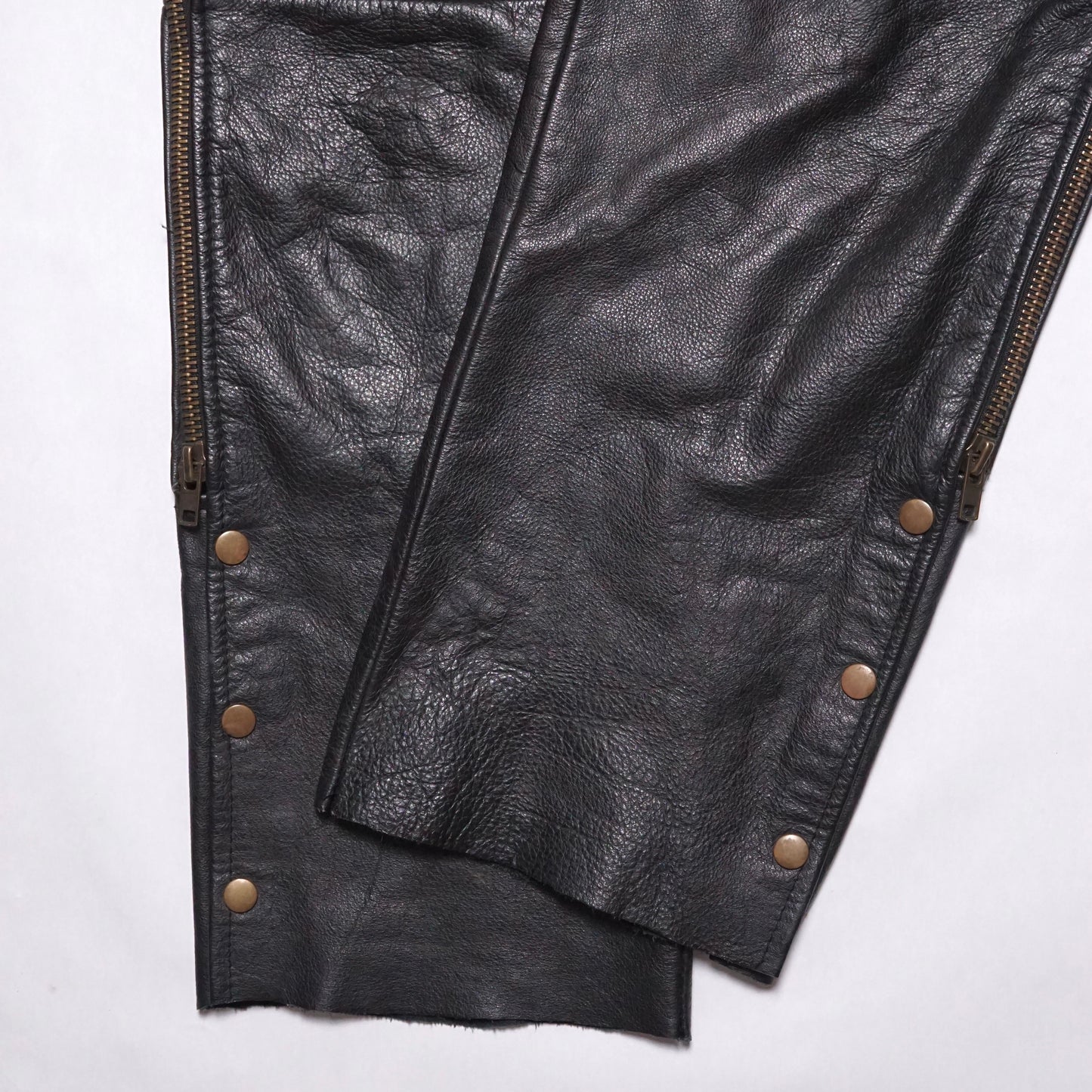 2000s Leather Motorcycle Pant Size: 38W/30L