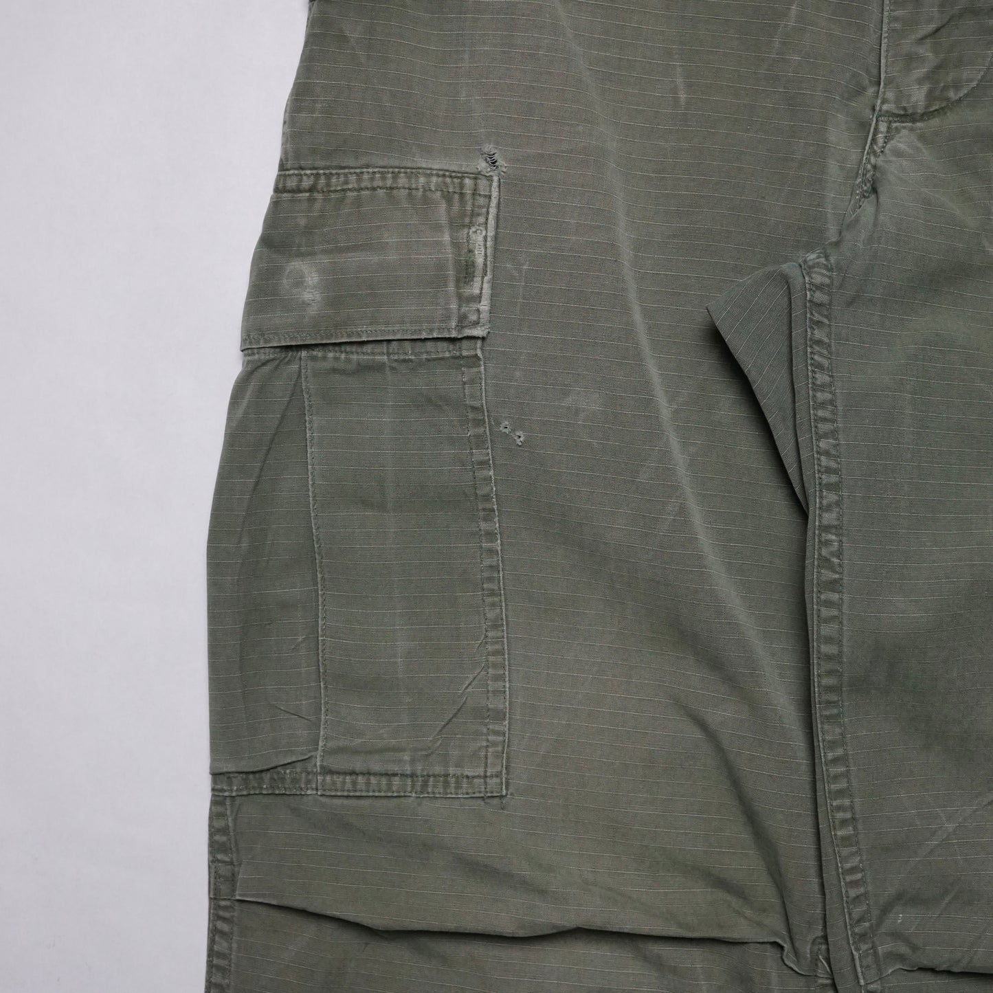 1960s Military Poplin Jungle Cargo Pant Size: S