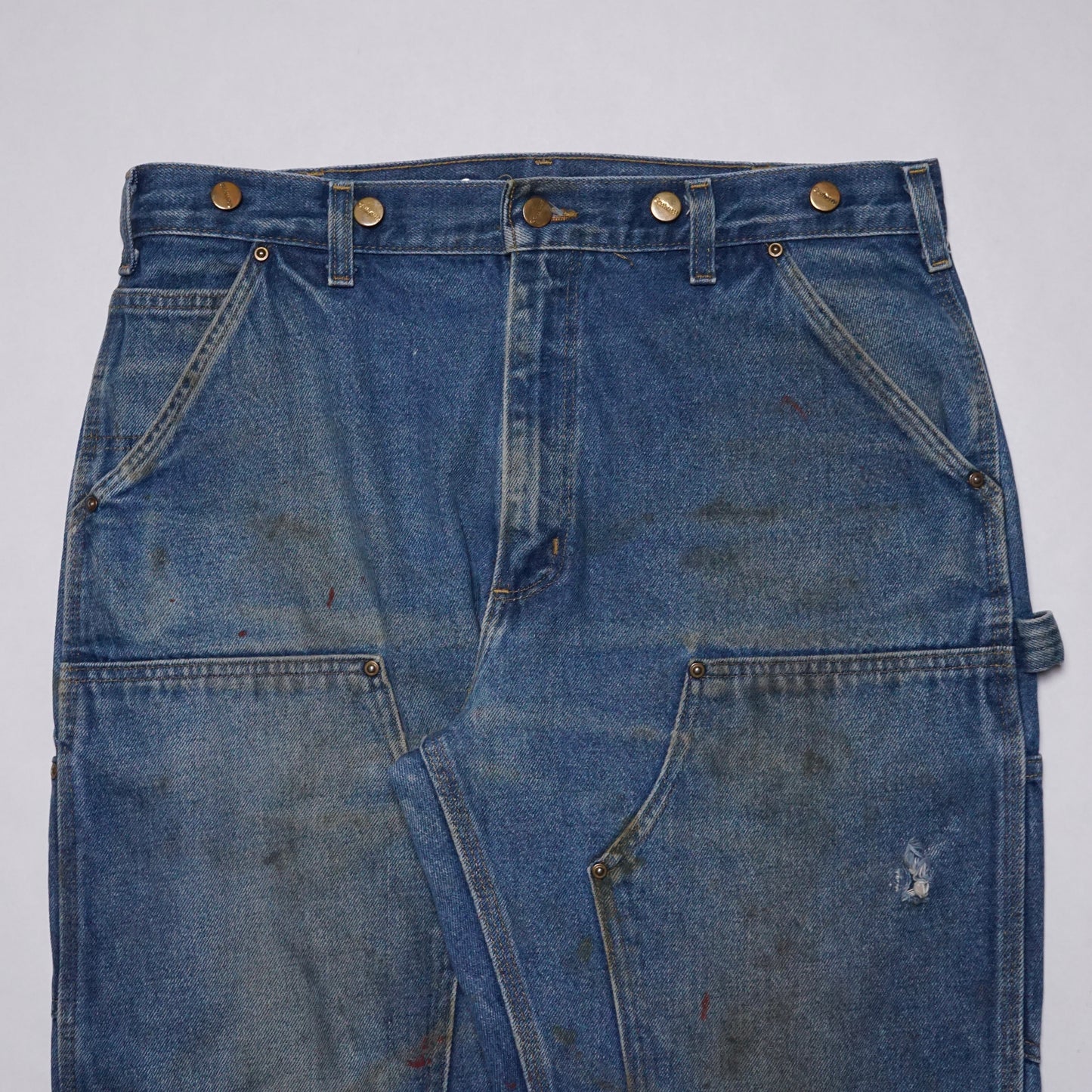 2000s Carhartt Double Knee “Denim” Size: 35W/32L