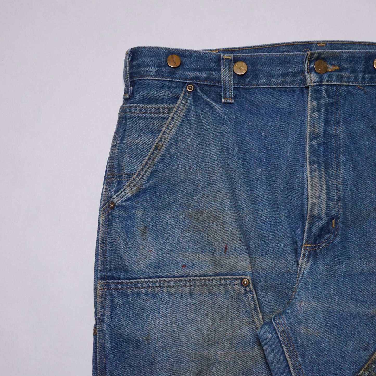 2000s Carhartt Double Knee “Denim” Size: 35W/32L