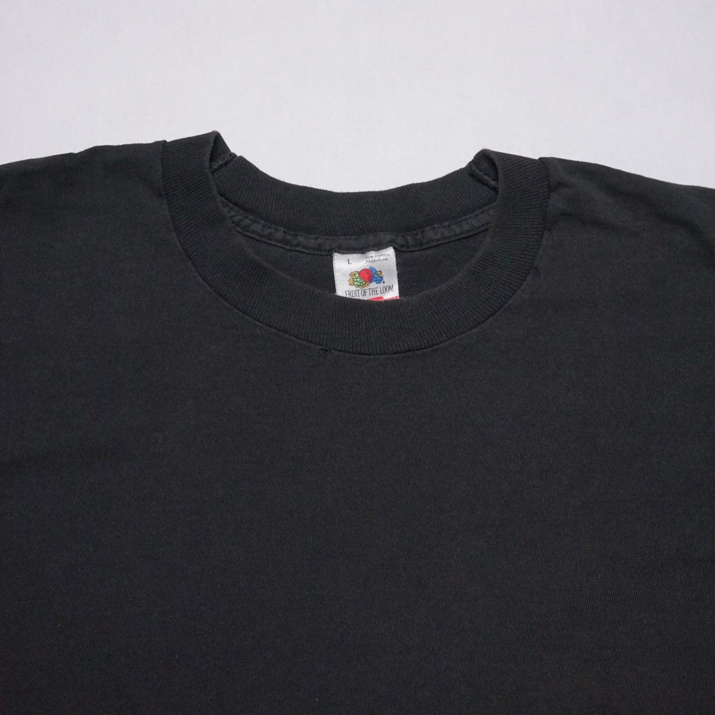 1990s Black Blank Size: L