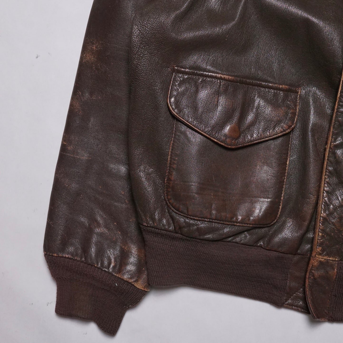 1990s Cooper A-2 Flight Jacket Size: L