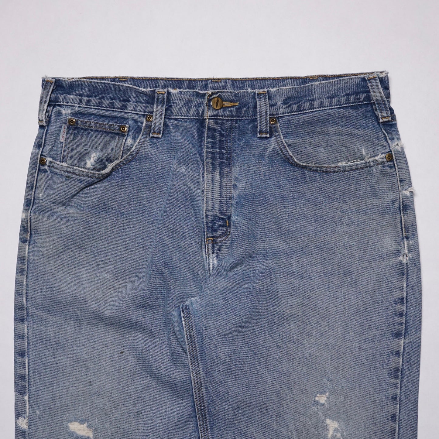 2000s Carhartt Denim “Distressed” Size: 38W/32L