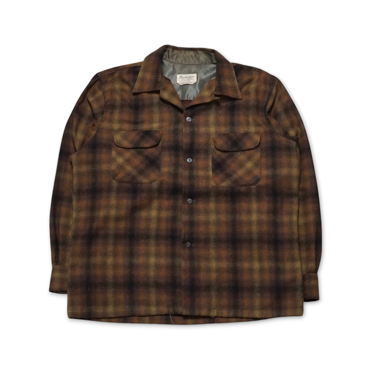 1960s Woolshire Flannel Size: M/L