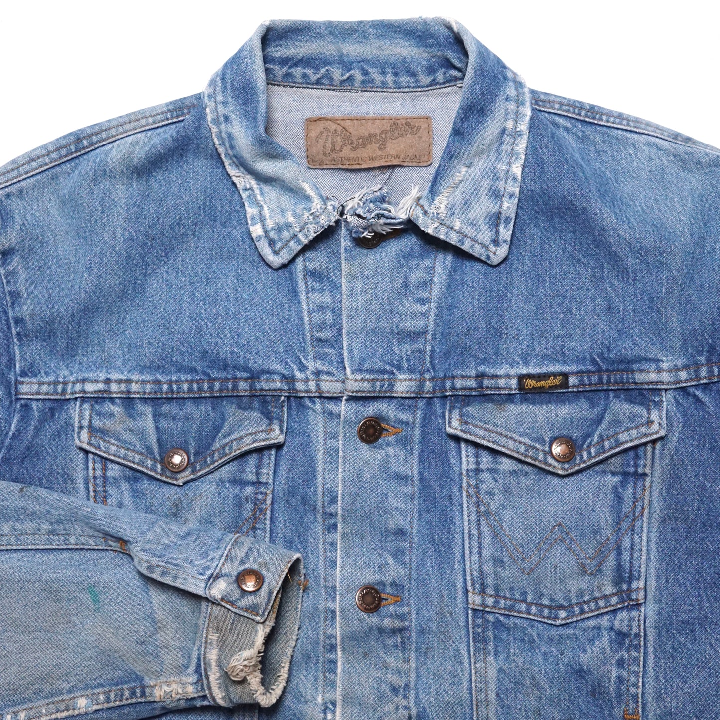 2000s Wrangler Denim Jacket "Sand" Size: L