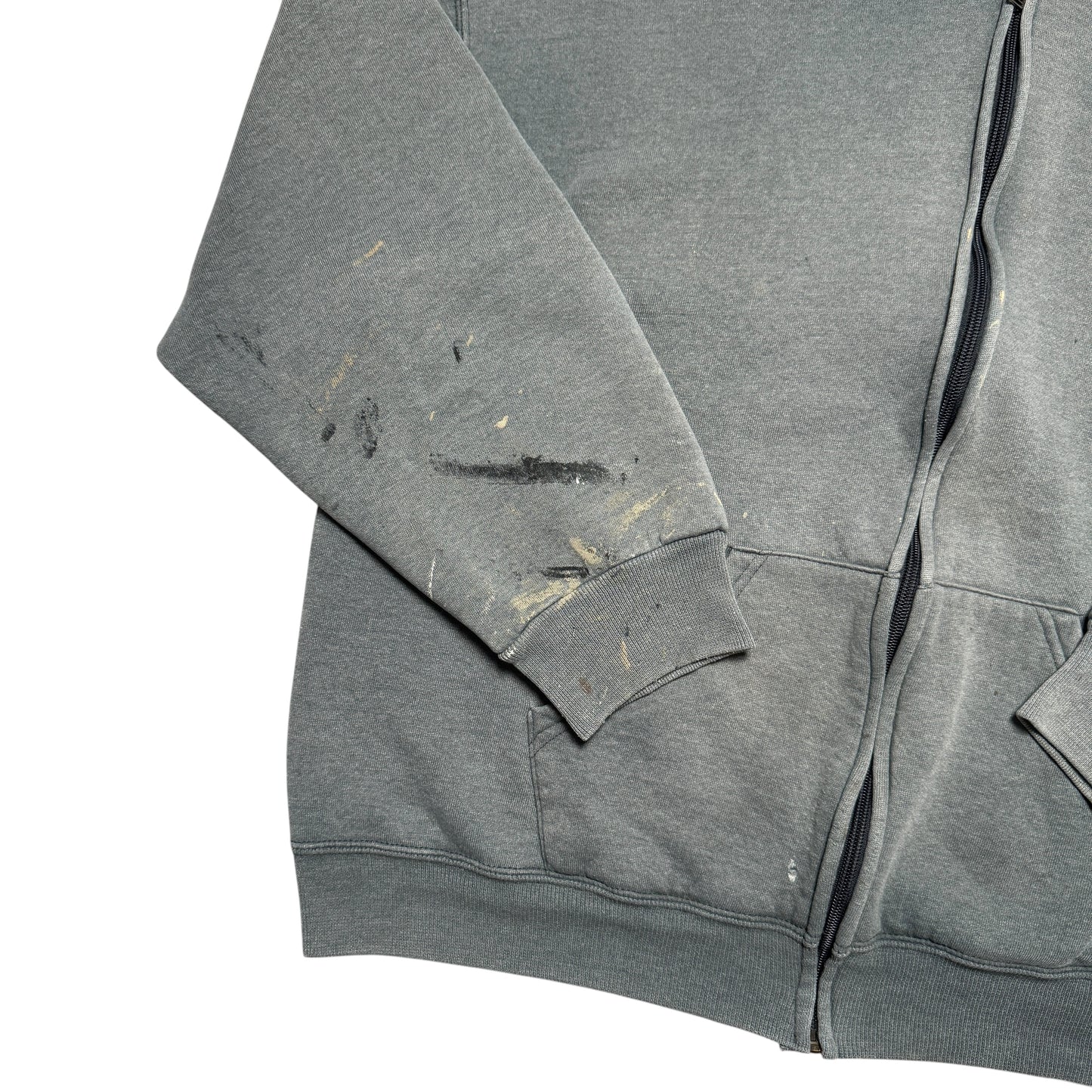 2000s Russell Athletic Zip Up "Sunfade" Size: L/XL