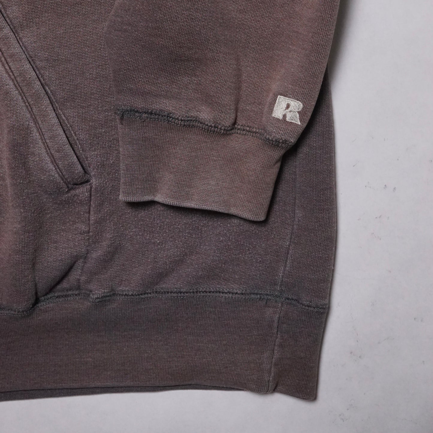 2000s Russell Athletic Hoodie "Sunfade" Size: XL
