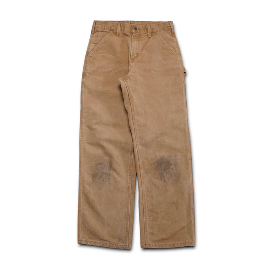 1990s Carhartt Carpenter Pant "Khaki" Size: 28W/30L