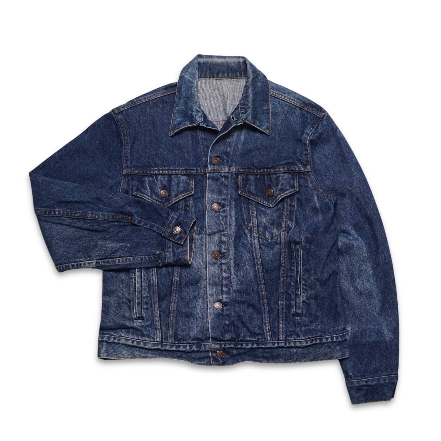 1980s Levi Type 3 Denim Jacket "Stone" Size: M