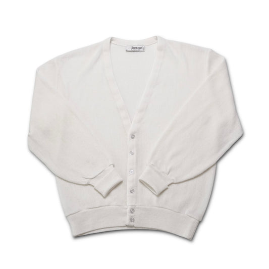 1960s Jantzen Wool Cardigan "White" Size: XL