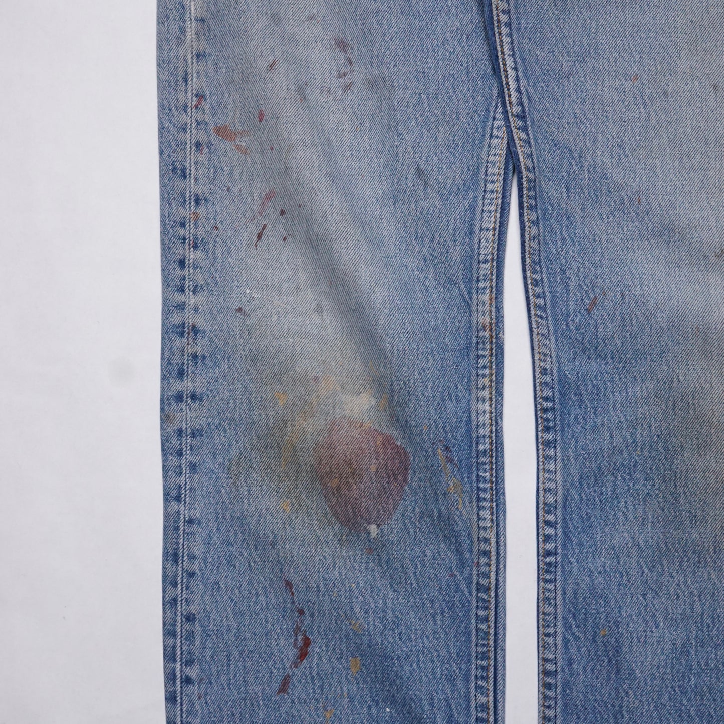 1980s Levi 501 "Paint Splatter" Size: 28W/32L