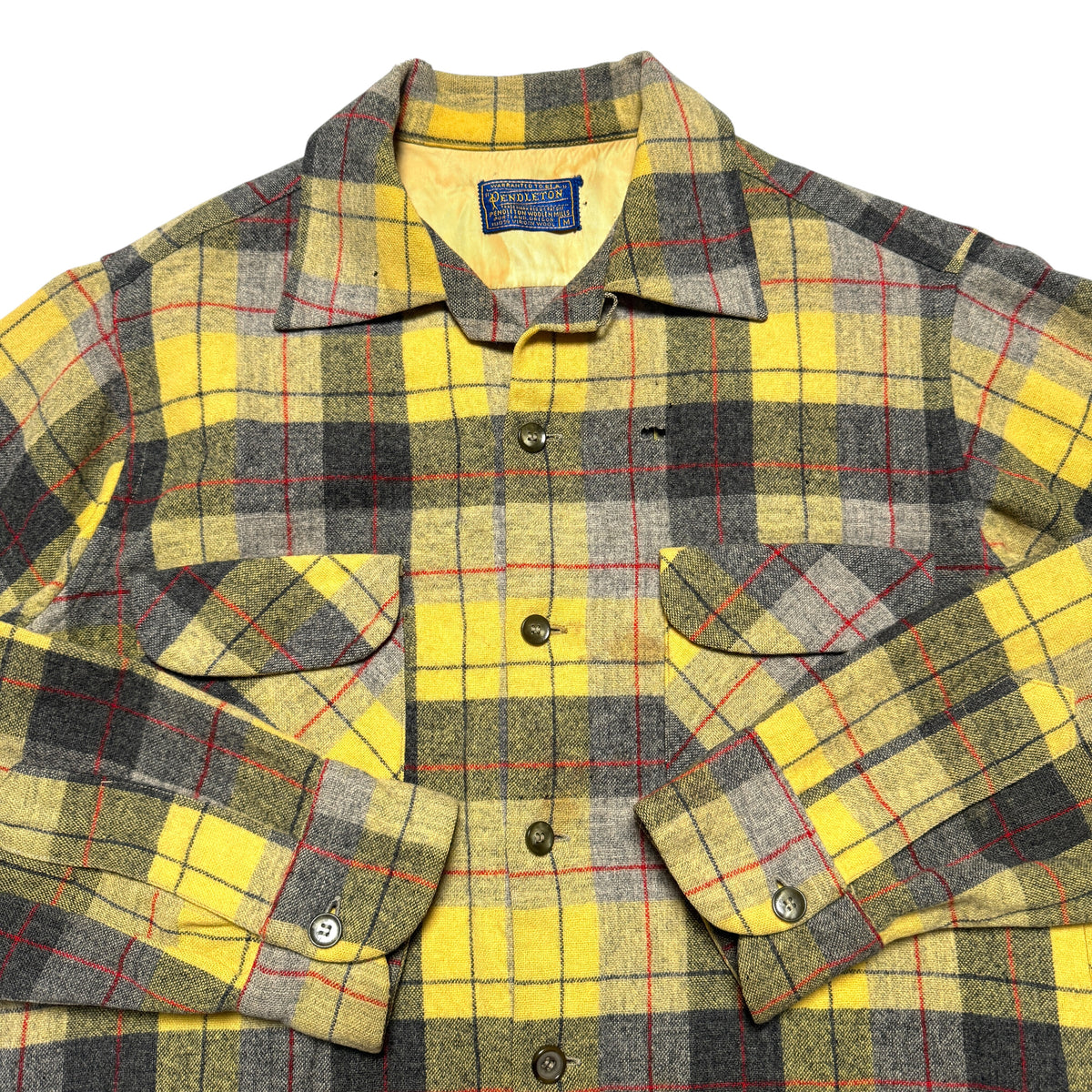 1960s Pendleton Wool Board Shirt Size: S