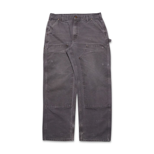 1990s Carhartt Double Knee "Grey" Size: 34W/29L