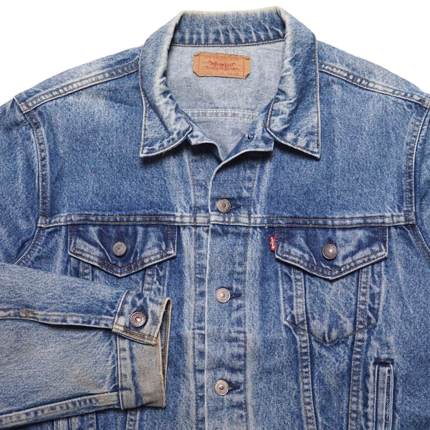 1980s Levi Type 3 Denim Jacket Size: L/XL