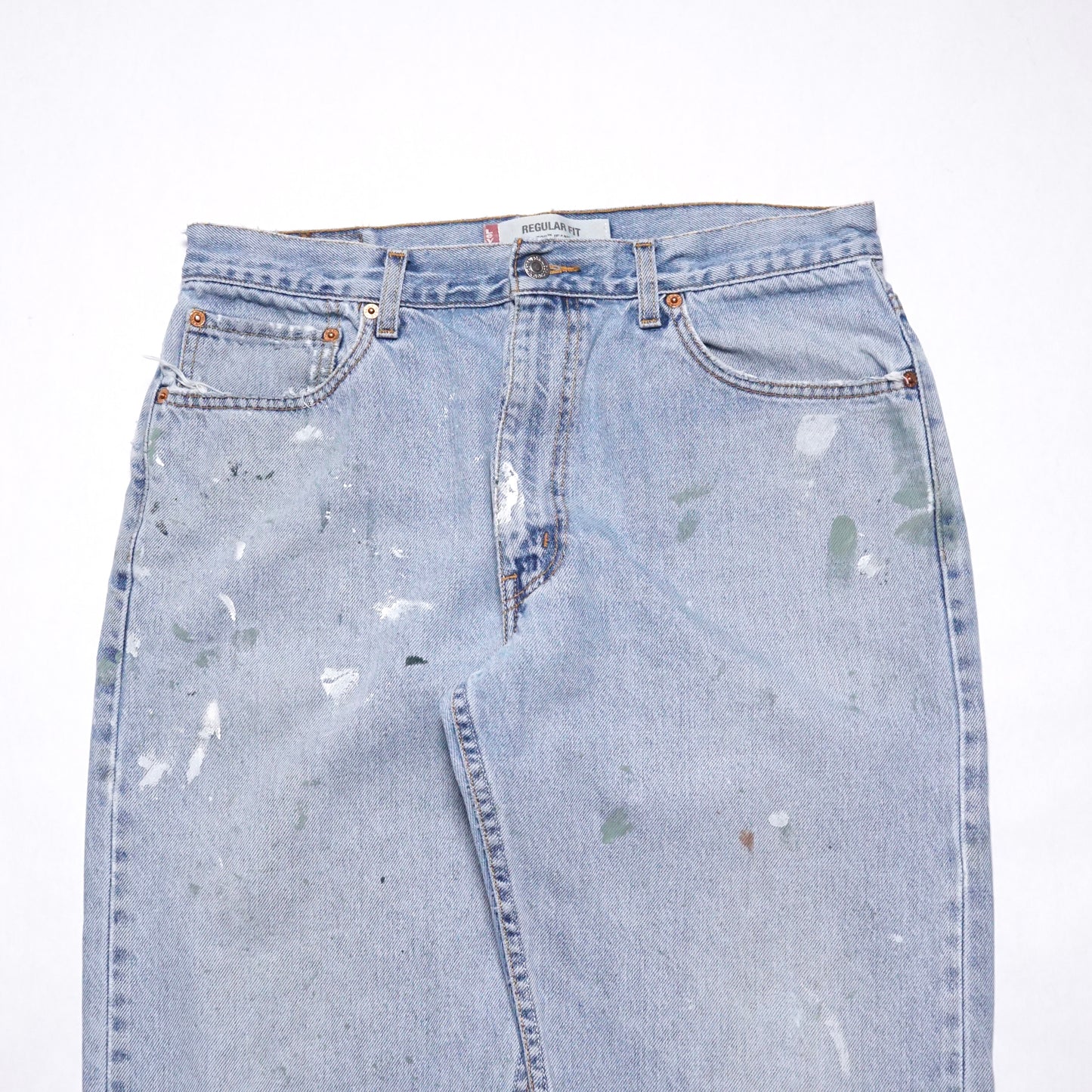 2000s Levi 505 "Paint Splatter" Size: 33W/32L