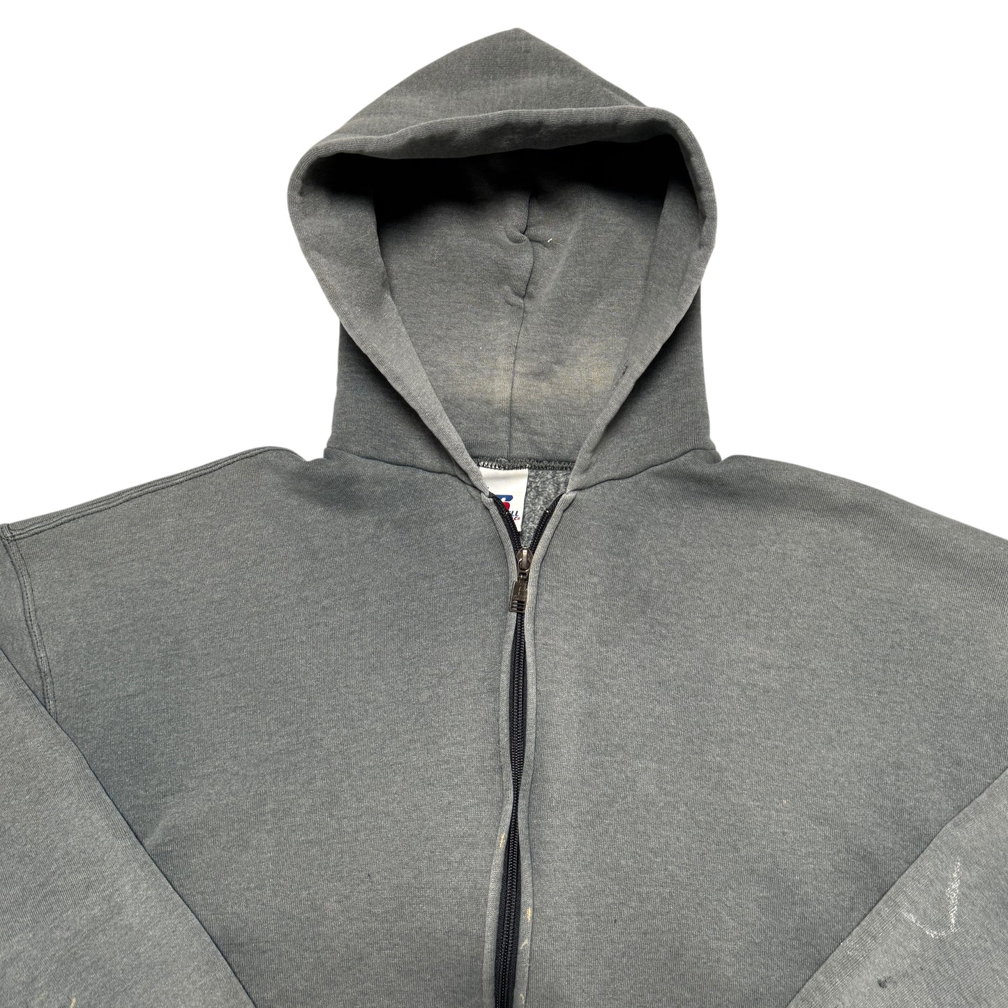 2000s Russell Athletic Zip Up "Sunfade" Size: L/XL