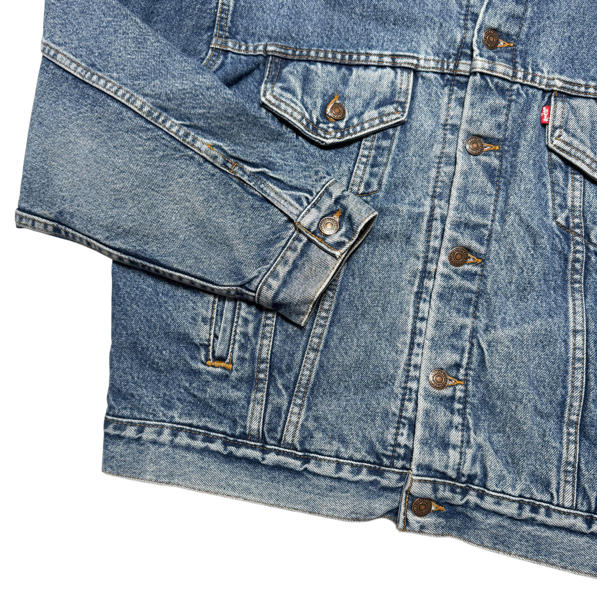 1980s Levi Type 3 Denim Jacket Size: L