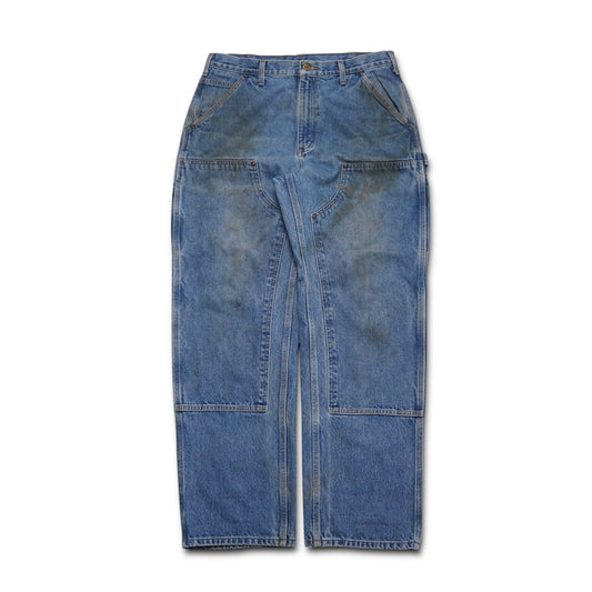 2000s Carhartt Double Knee "Denim" Size: 35W/32L