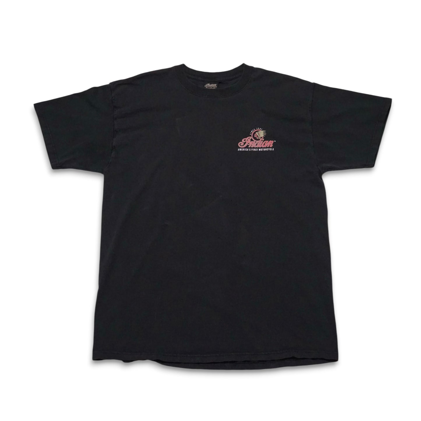 2000s Indian Motorcycle "Faded" Size: L