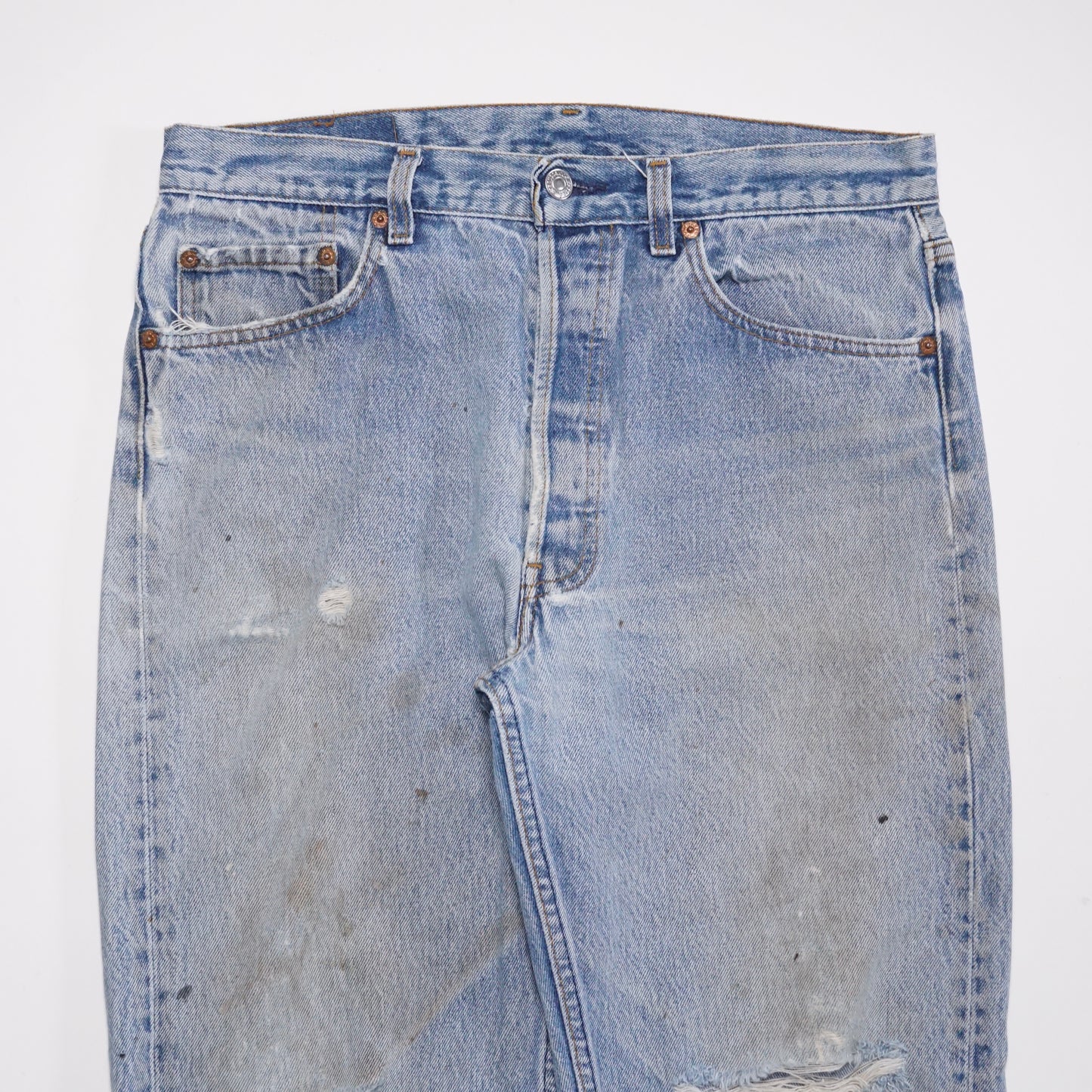 1980s Levi 501 "Distressed" Size: 32W/31L
