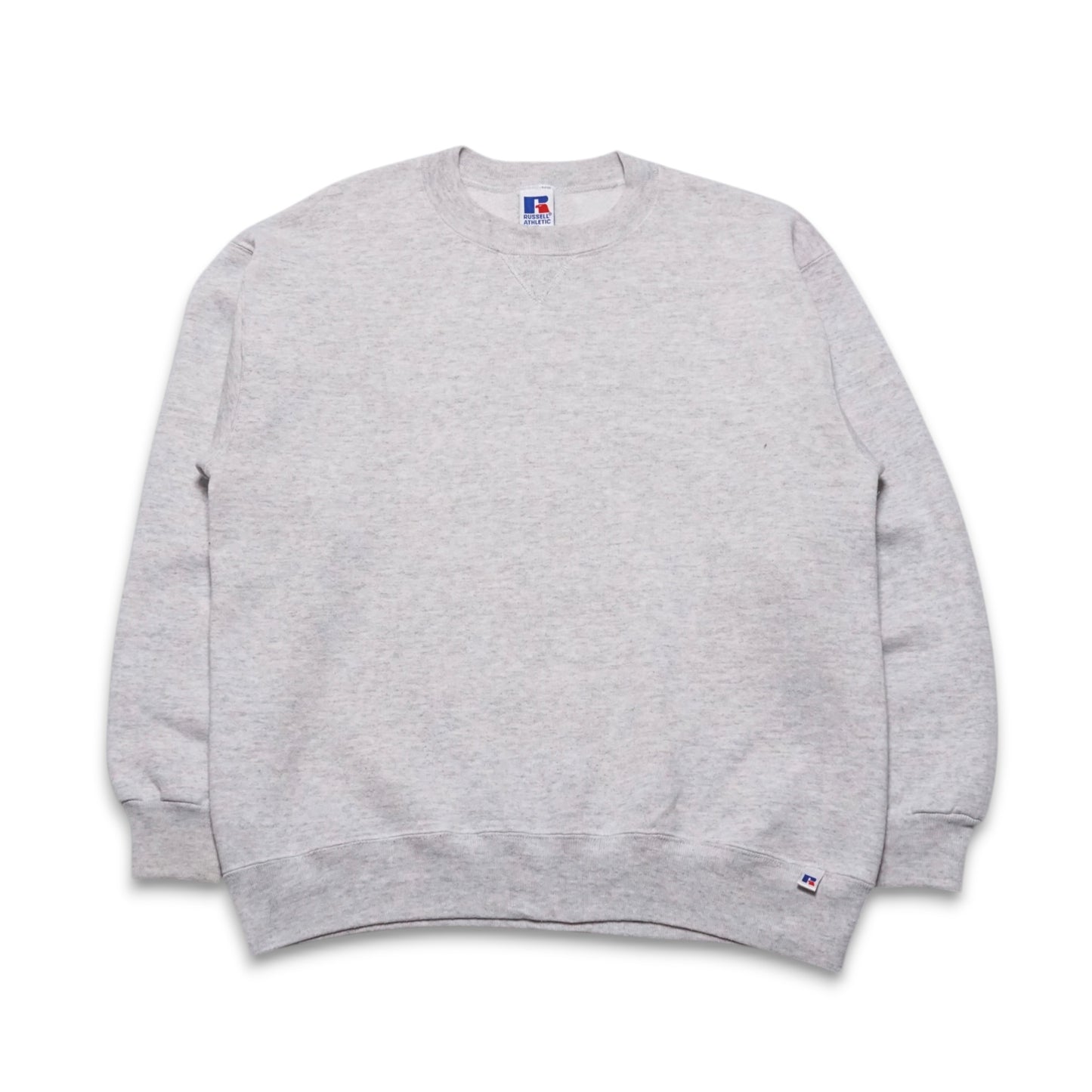 1990s Russell Athletic Sweatshirt "Grey" Size: L