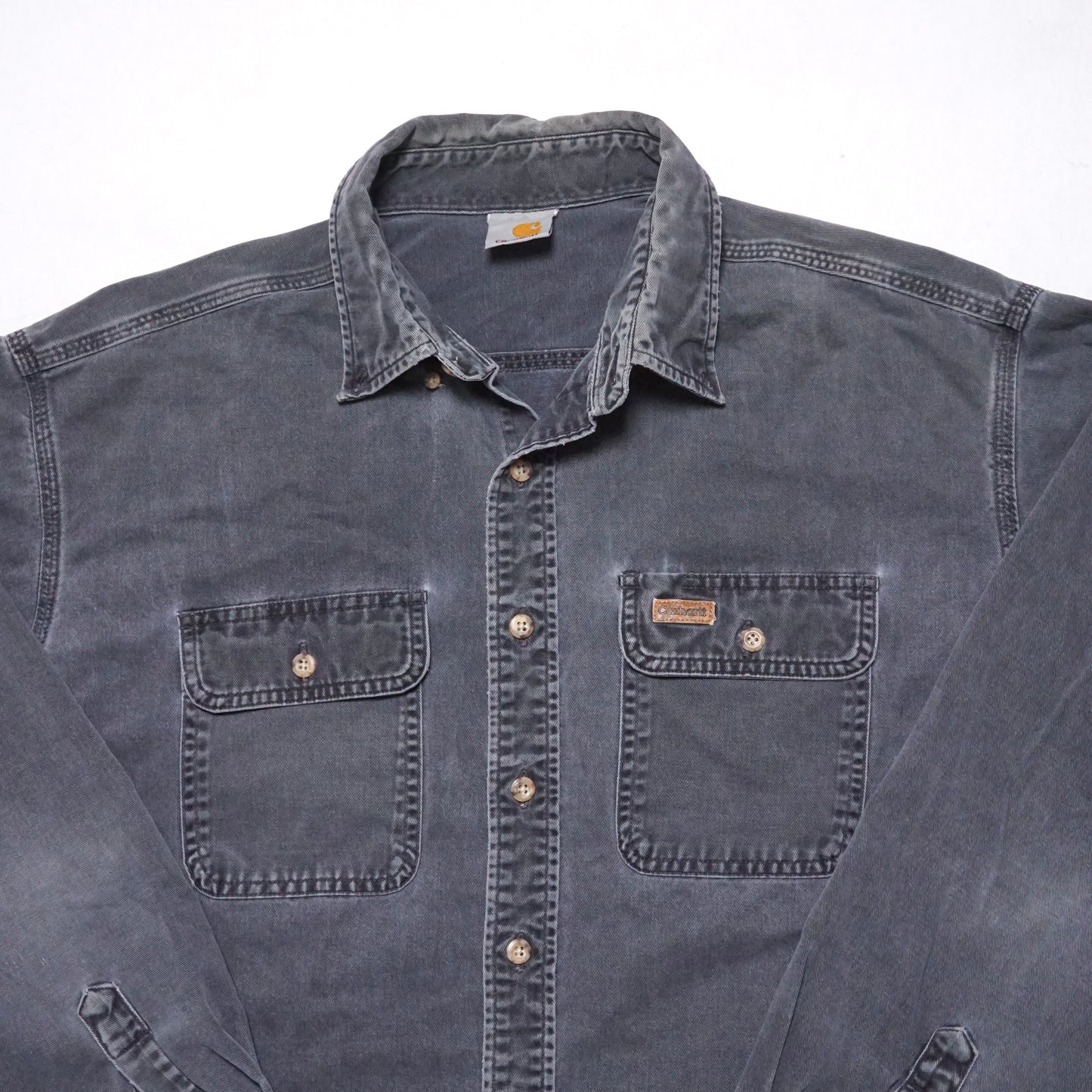 1990s Carhartt Over Shirt "Faded" Size: XL