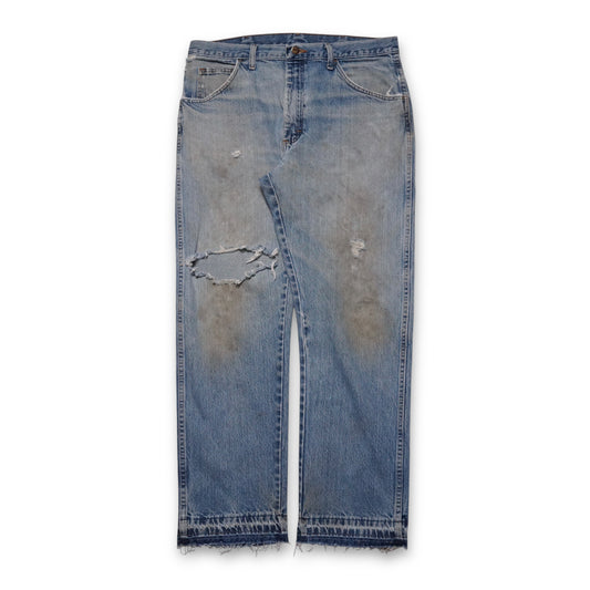 2000s Rustler Denim "Thrashed" Size: 34W/31L