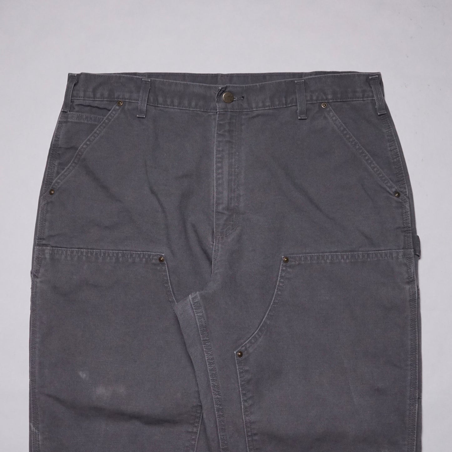 2000s Carhartt Double Knee “Grey” Size: 38W/31L