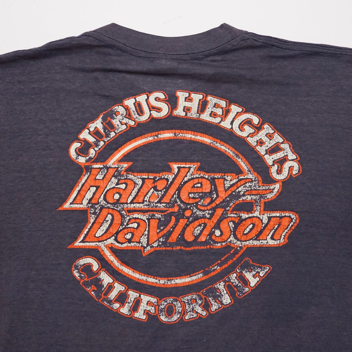1980s Harley Davidson "Rollin Thunder" Size: M/L