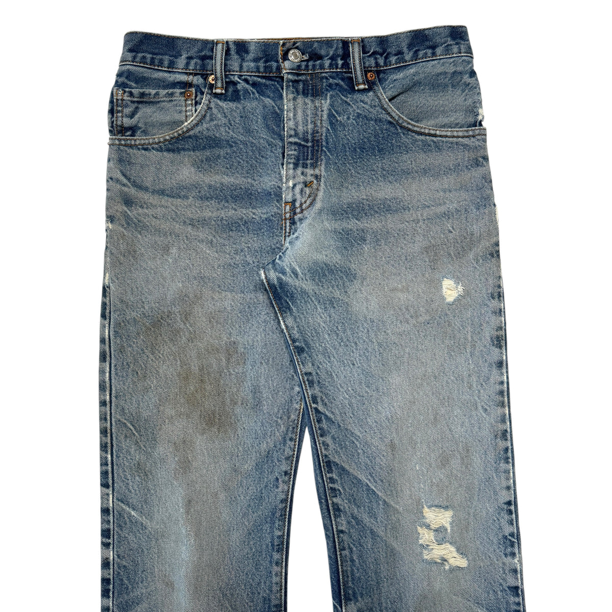 2000s Levi 517 "Thrashed" Size: 31W/35L