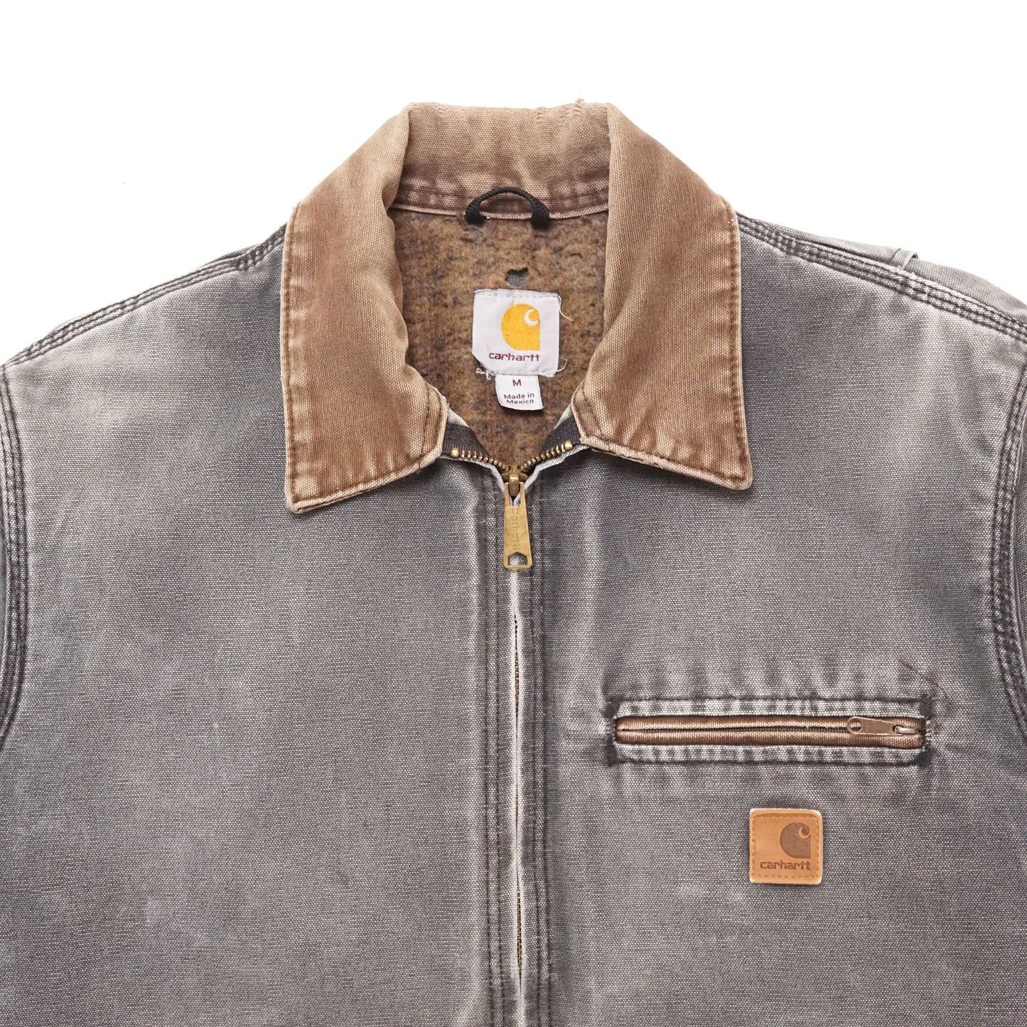 2000s Carhartt Detroit Jacket "Cement" Size: M/L