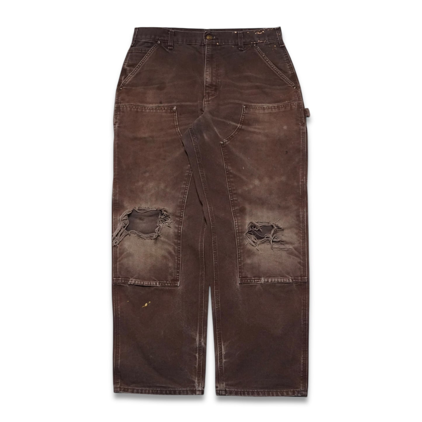 2000s Carhartt Double Knee "Brown" Size: 34W/31L