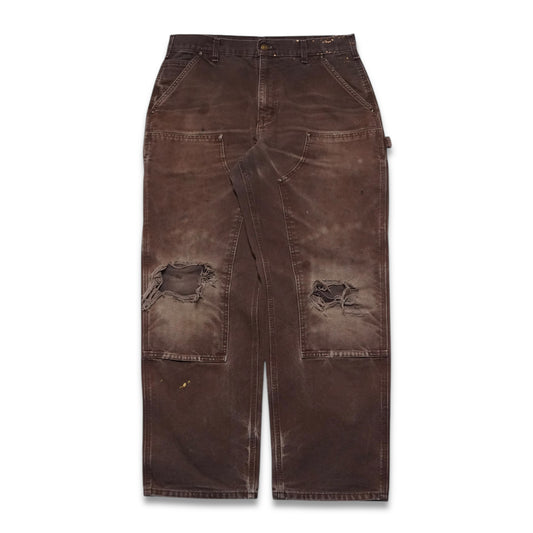 2000s Carhartt Double Knee "Brown" Size: 34W/31L